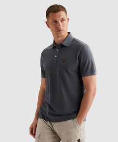 Heren polo blauw