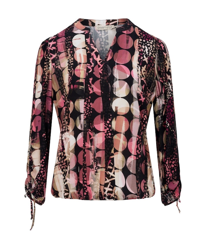 Dames blouse bordeaux