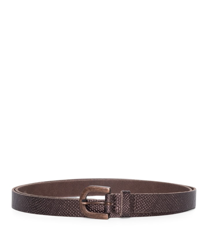 Dames riem beige