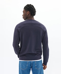 Heren longsleeve blauw