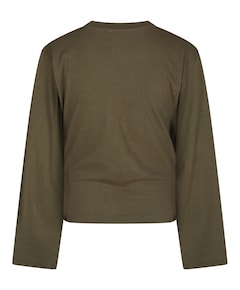 Dames longsleeve groen