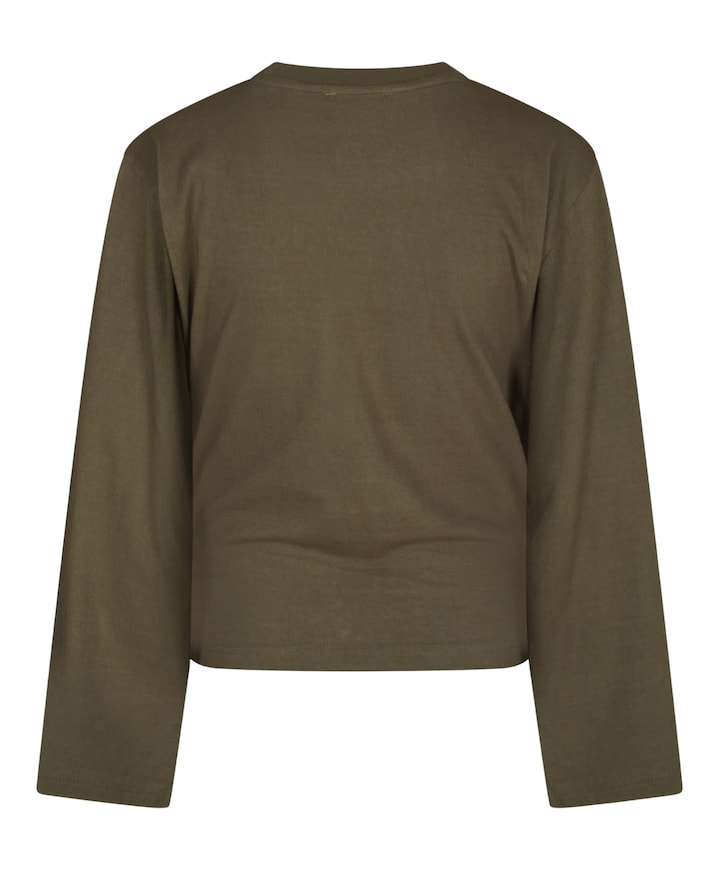 Dames longsleeve groen
