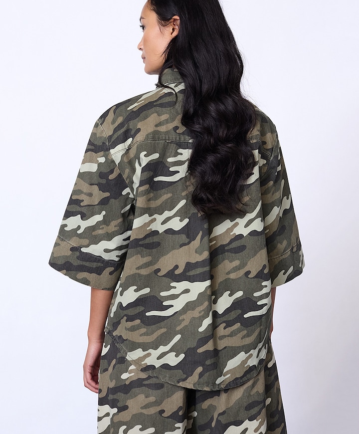 Dames blouse groen