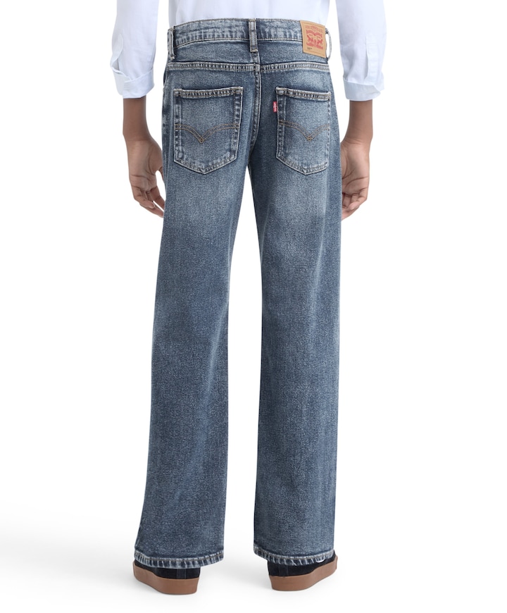 LVB 555 relaxed straight jeans jongens jeans blauw