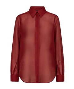 Dames blouse bordeaux