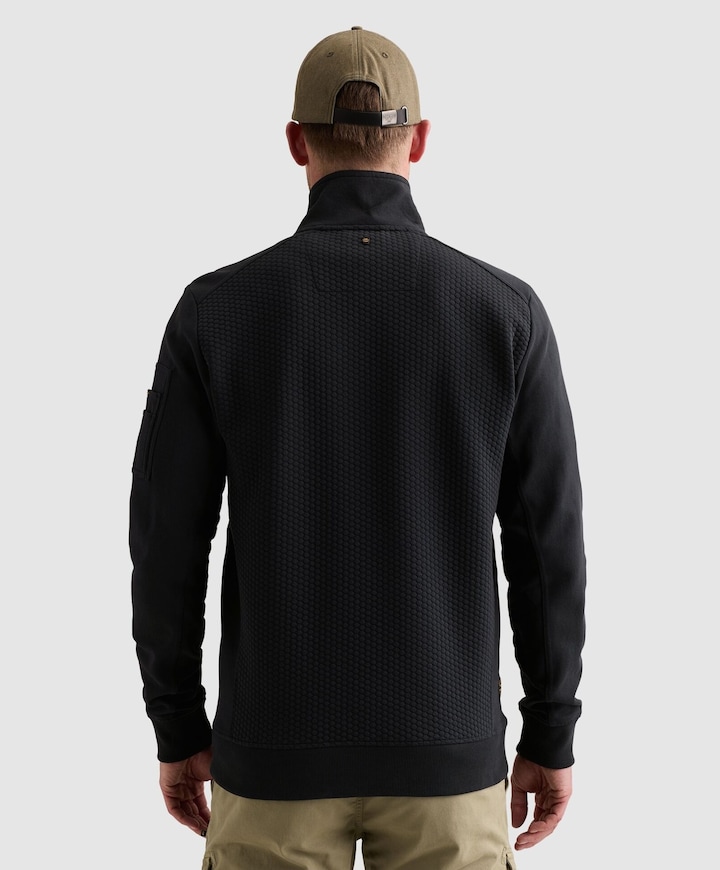 Heren vest blauw