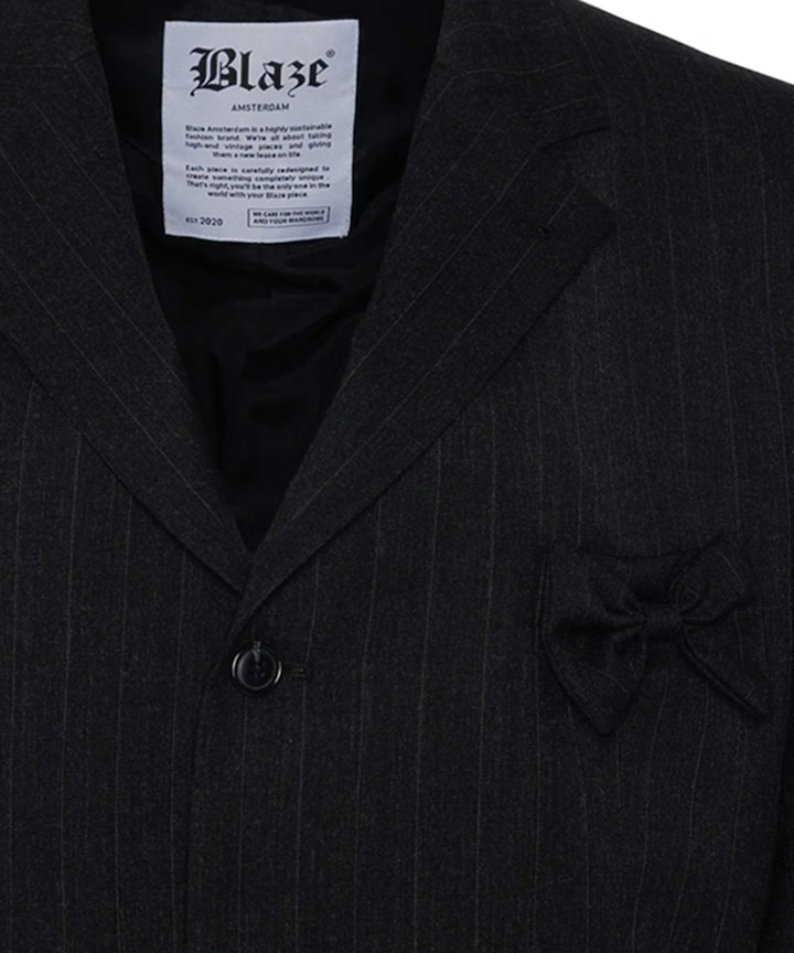 Dames blazer grijs