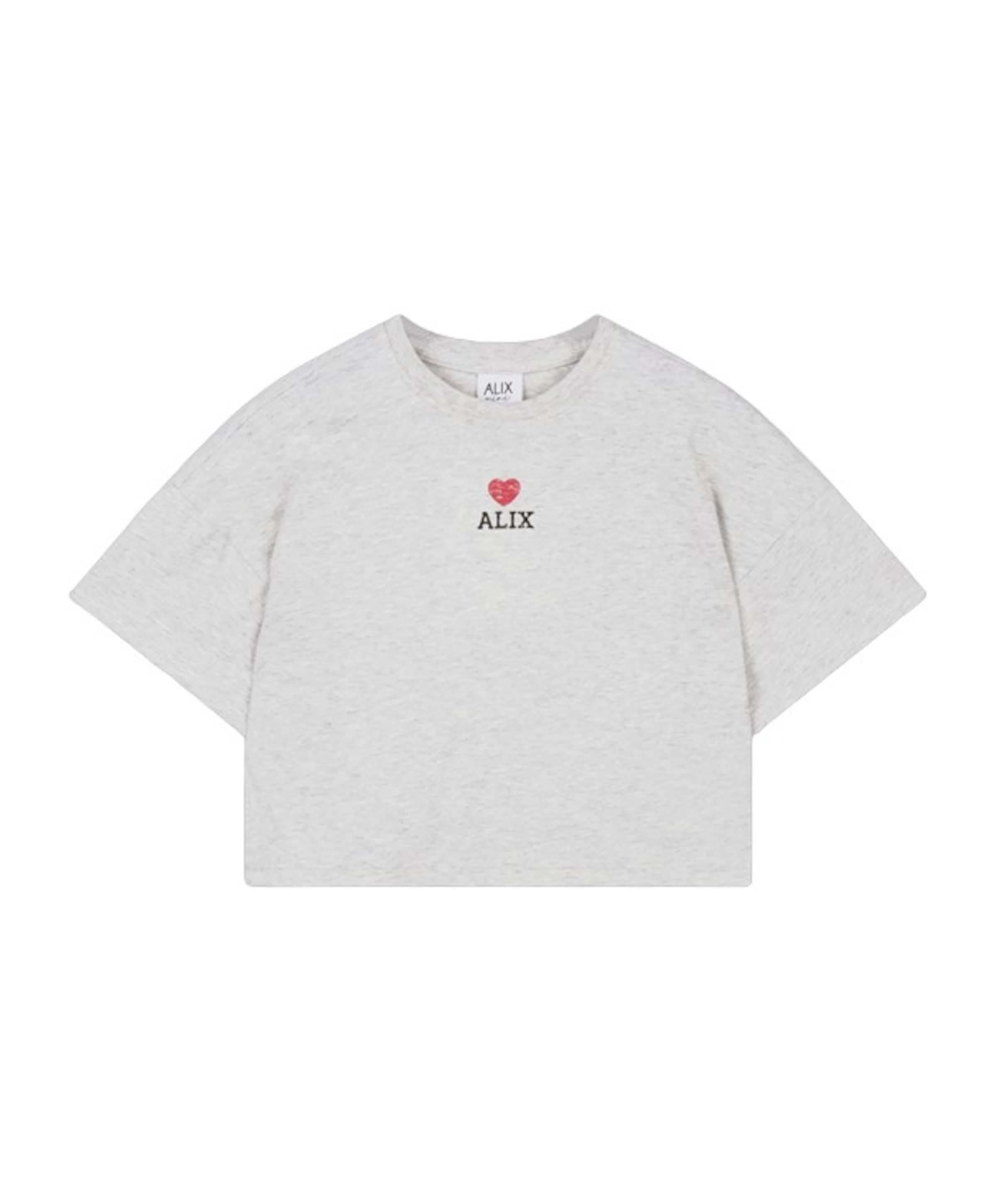 Meisjes T-shirt grijs