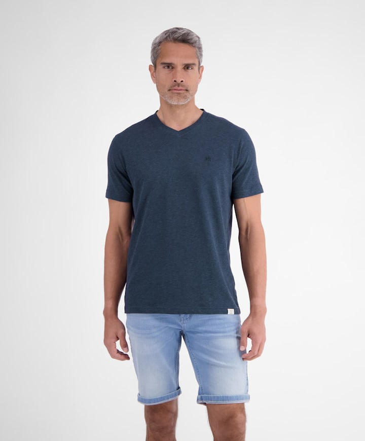 Heren T-shirt blauw