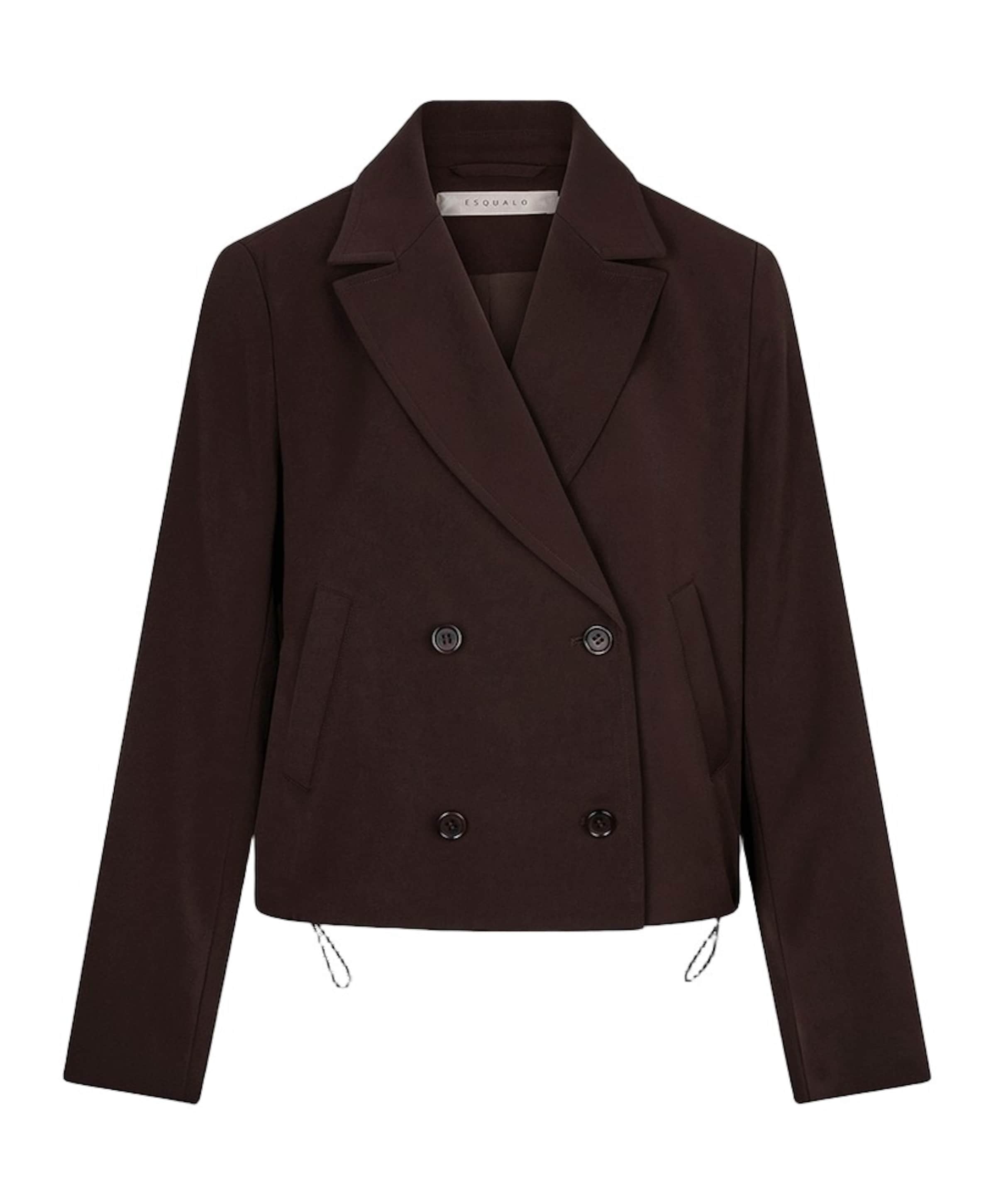 Dames blazer bruin