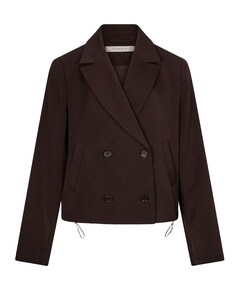 Dames blazer bruin