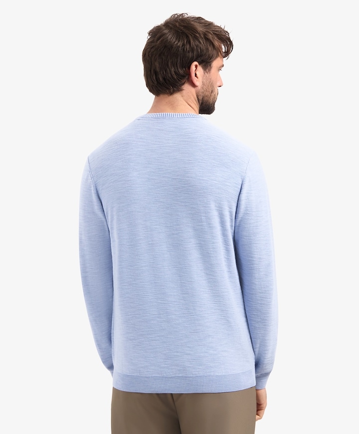 Heren trui blauw