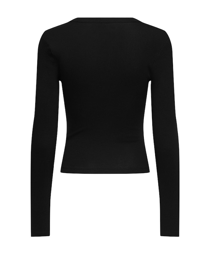 Dames longsleeve zwart