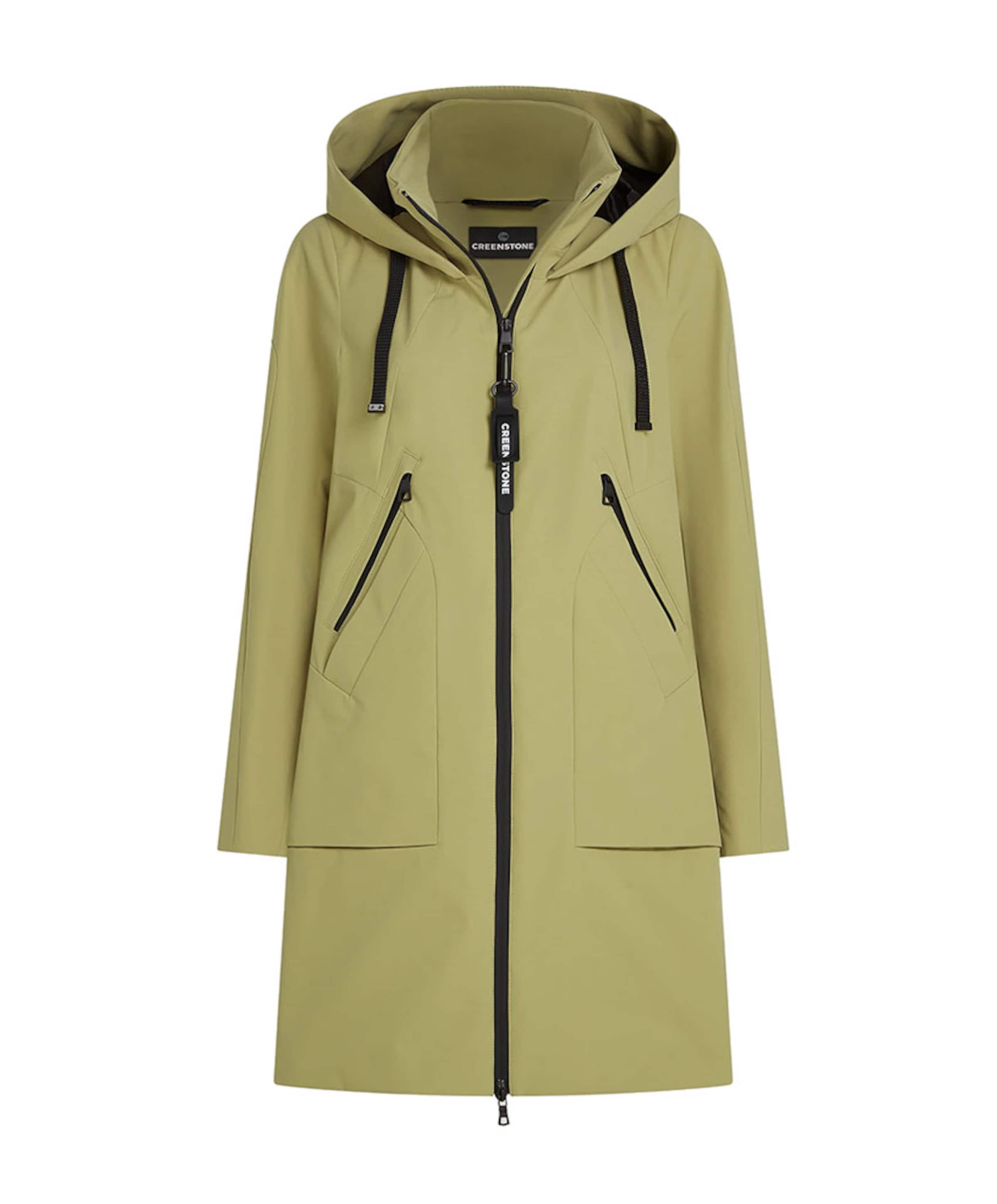 Dames jas groen