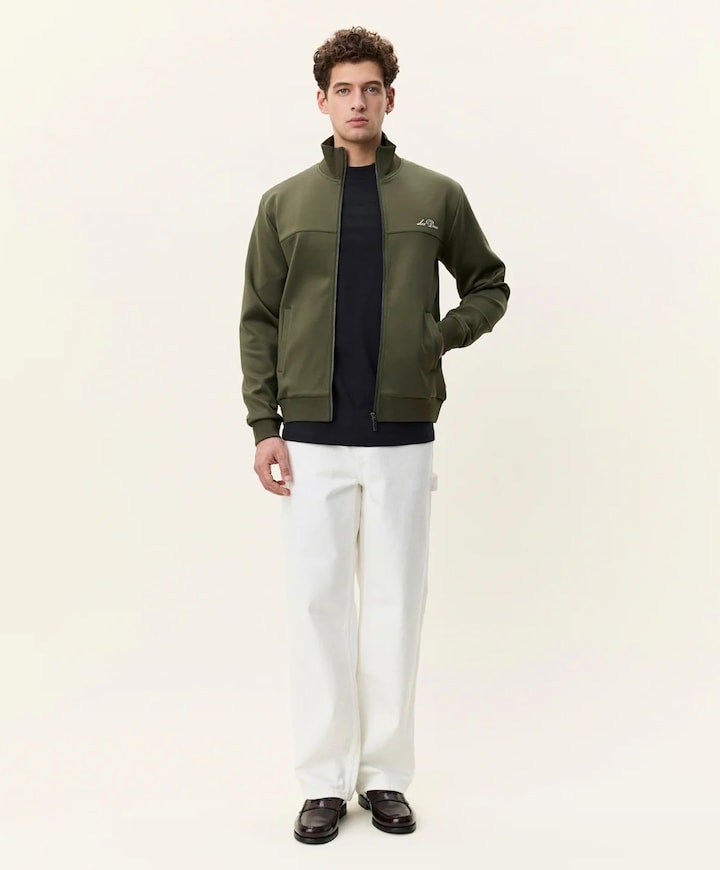 Heren vest groen