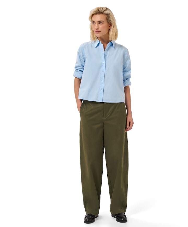 MWGisva Kendel Barrel Pant dames broek groen
