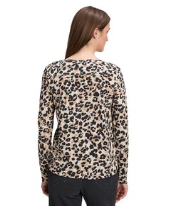 Dames longsleeve beige