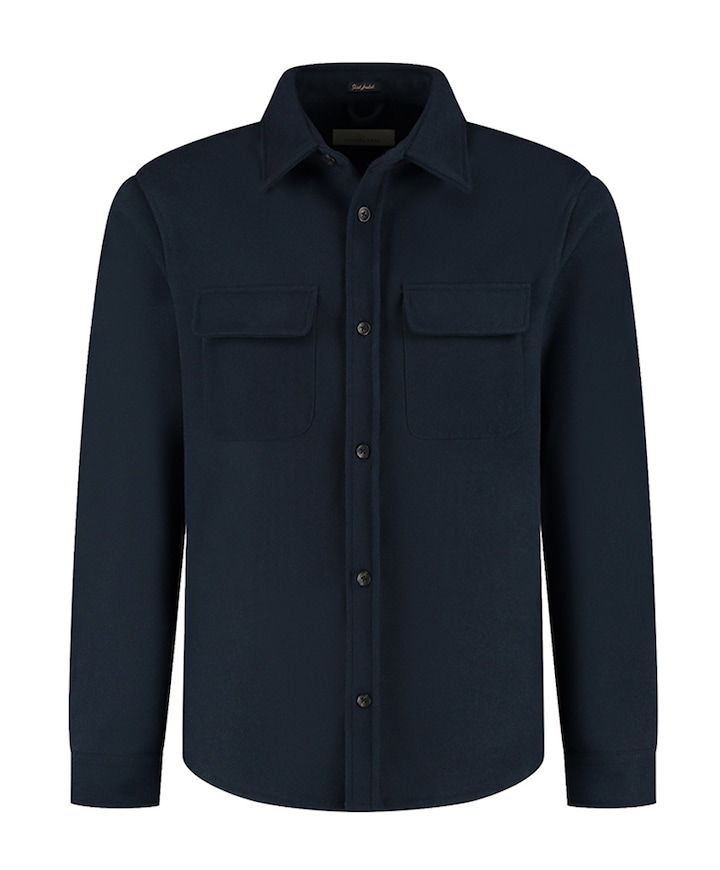Overshirt blauw