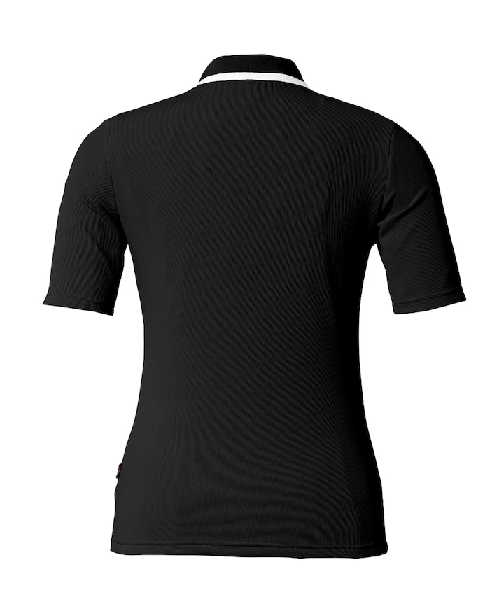 Dames polo zwart