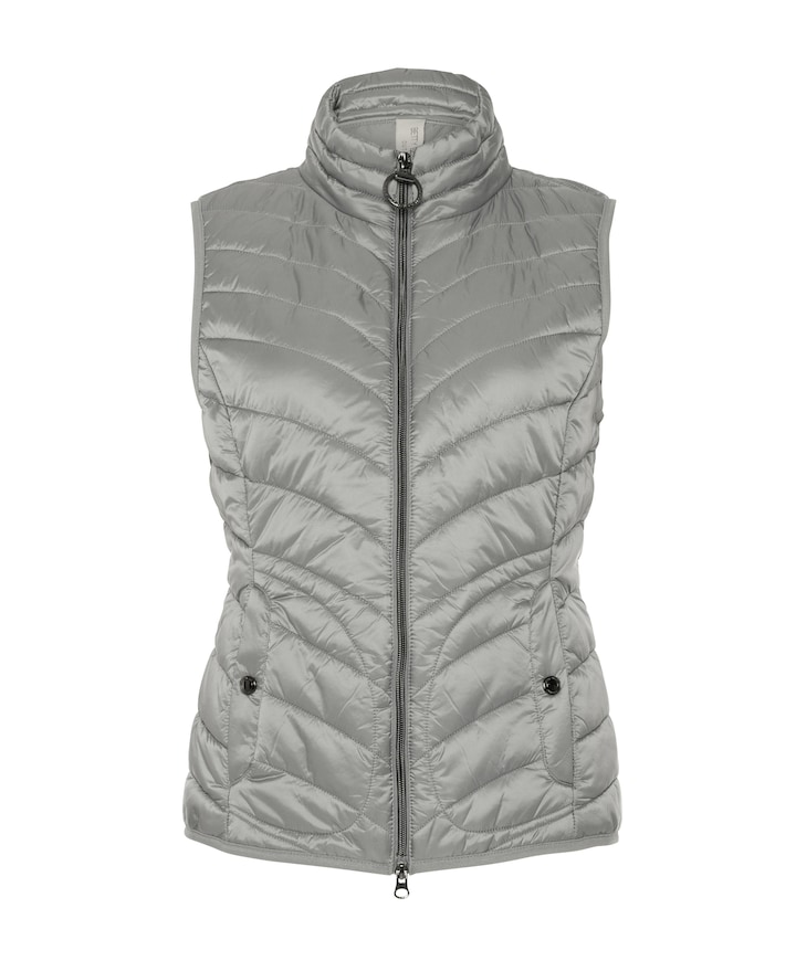 Dames bodywarmer grijs