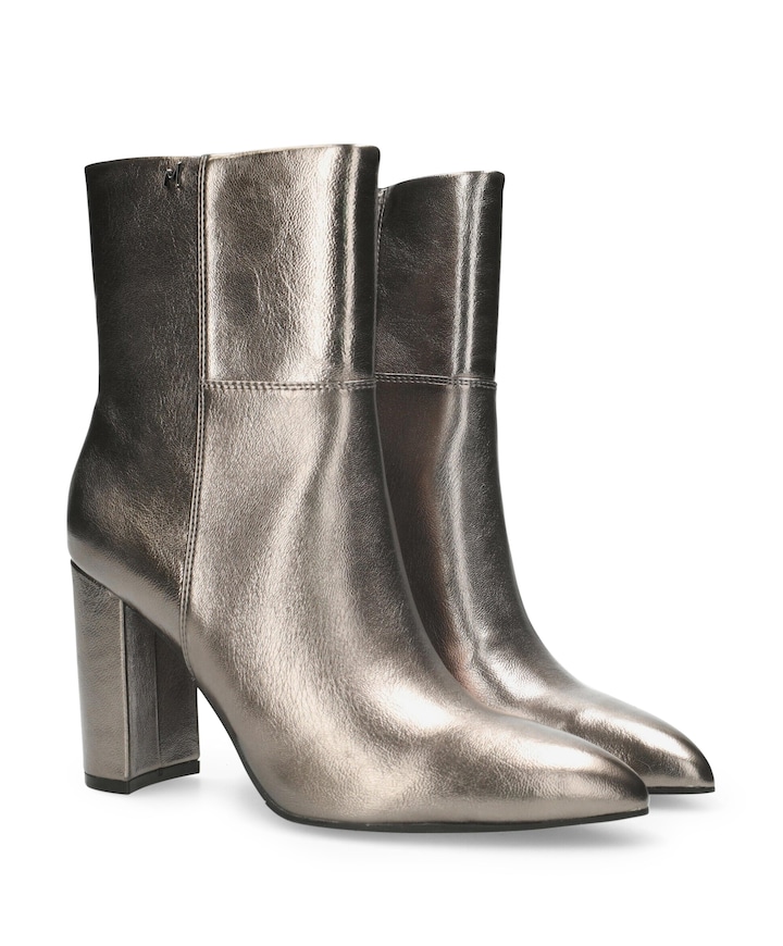 KIANNA INDY enkellaarzen zilver