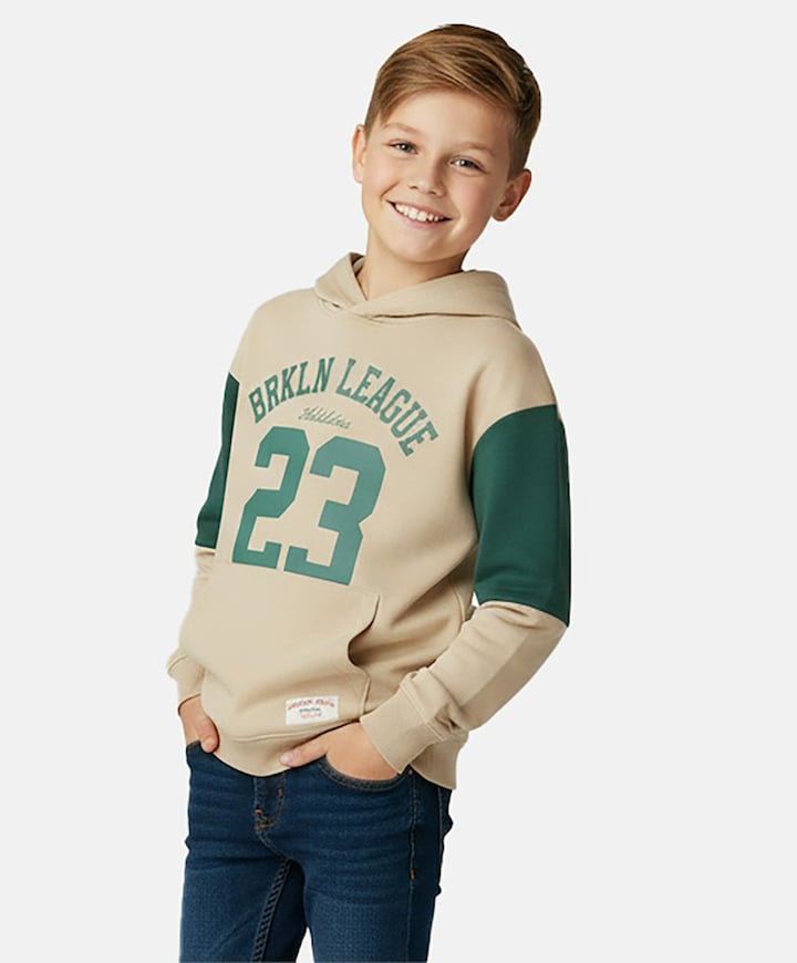 Jongens sweater beige