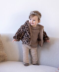 Better together meisjes broek beige