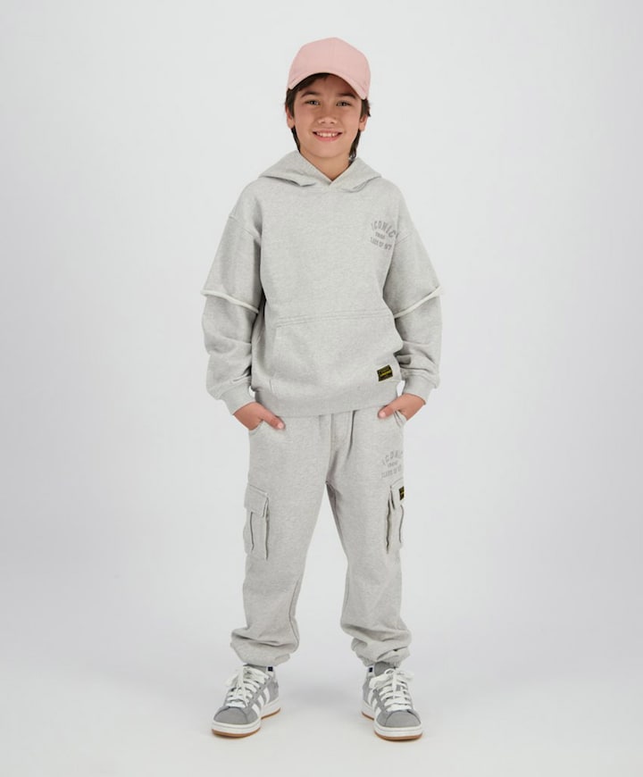 San jongens broek grijs