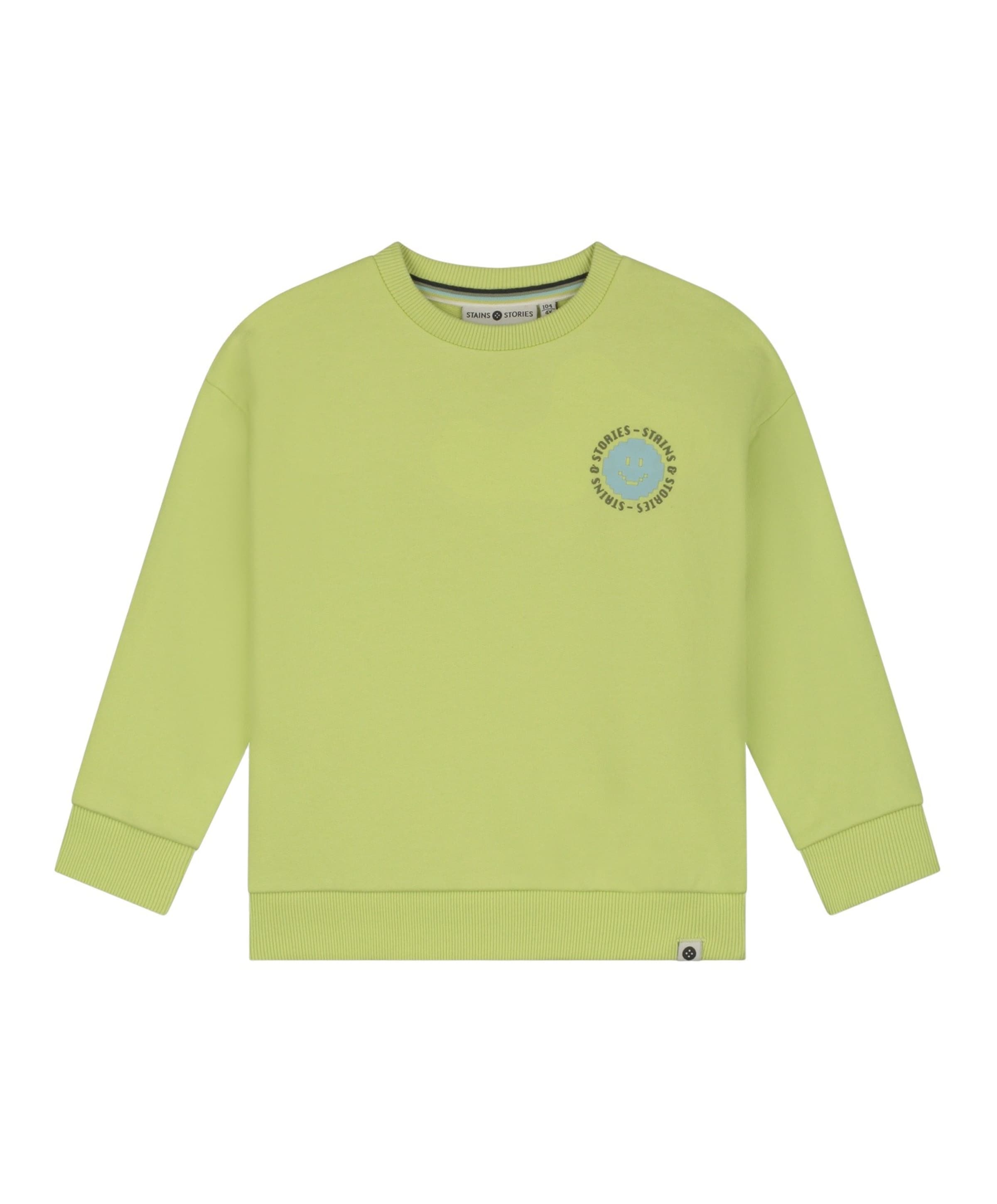 Jongens sweater groen
