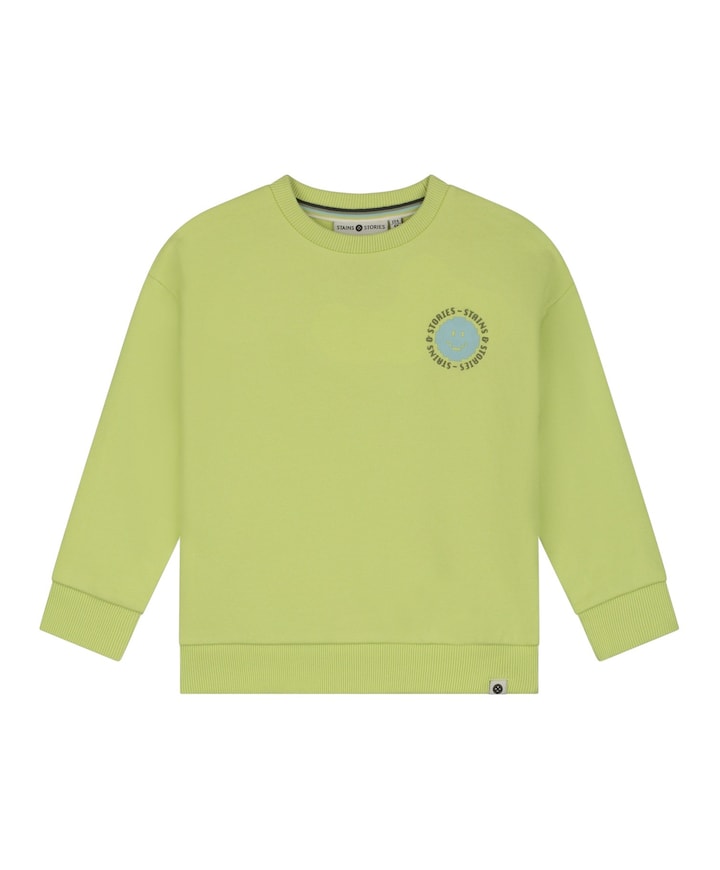 Jongens sweater groen