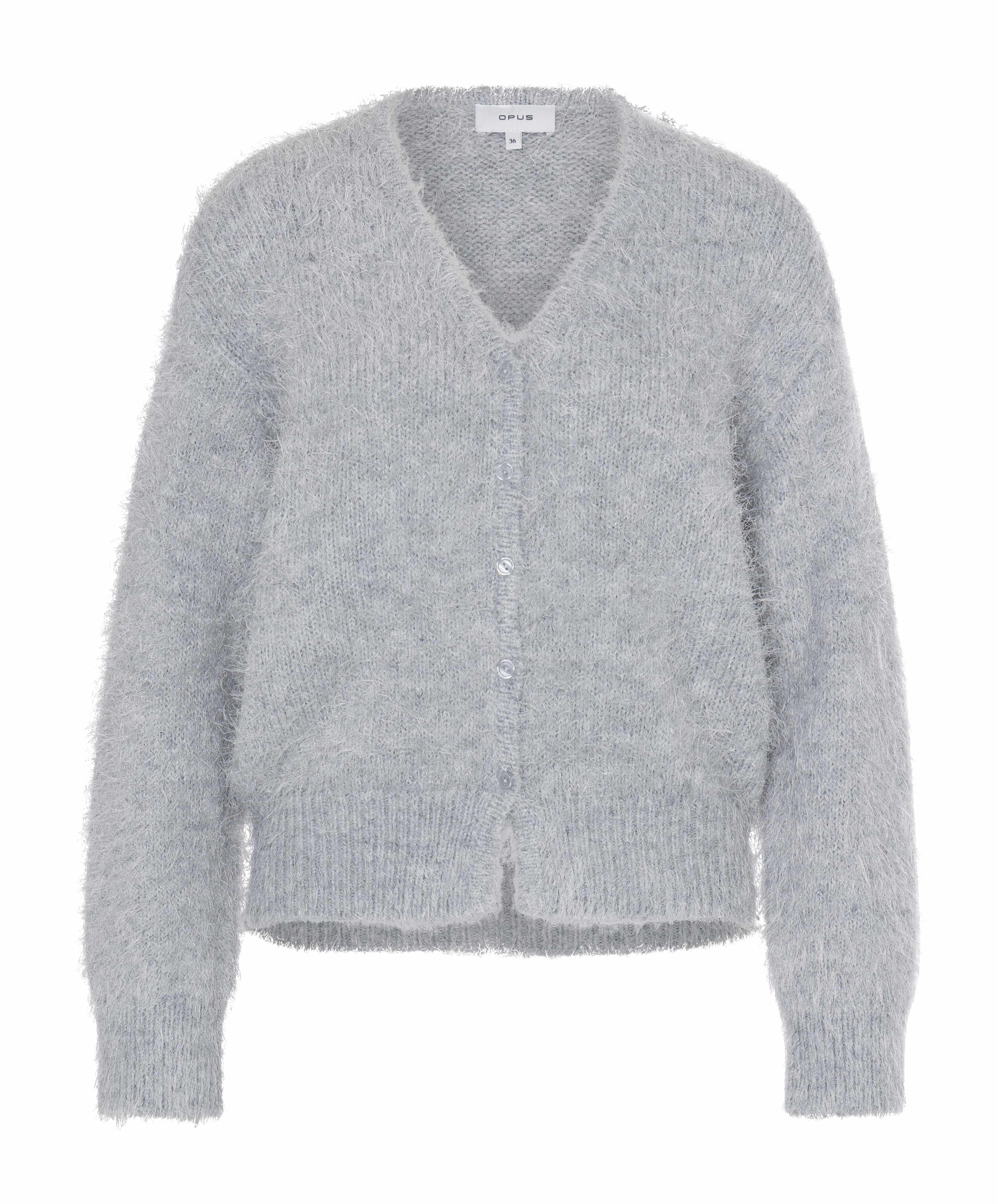 Dames vest grijs