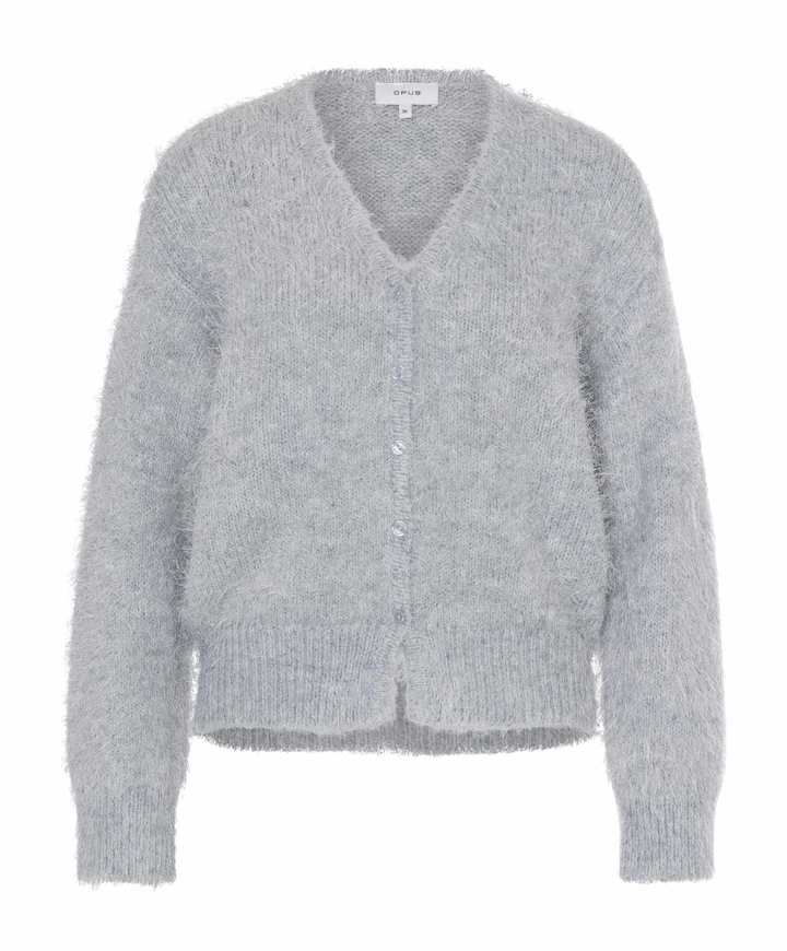 Dames vest grijs