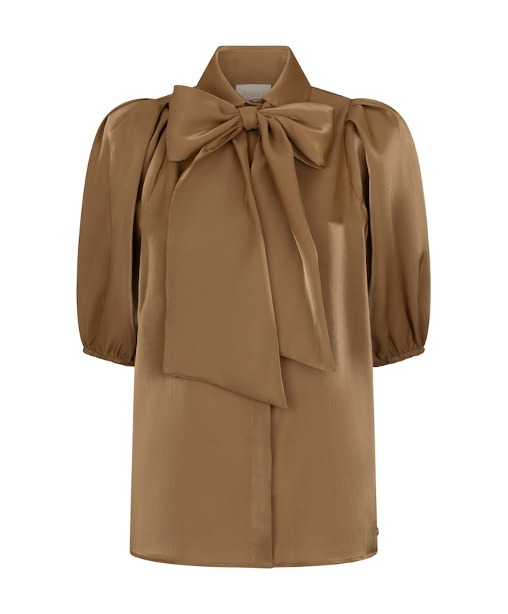 Dames blouse beige