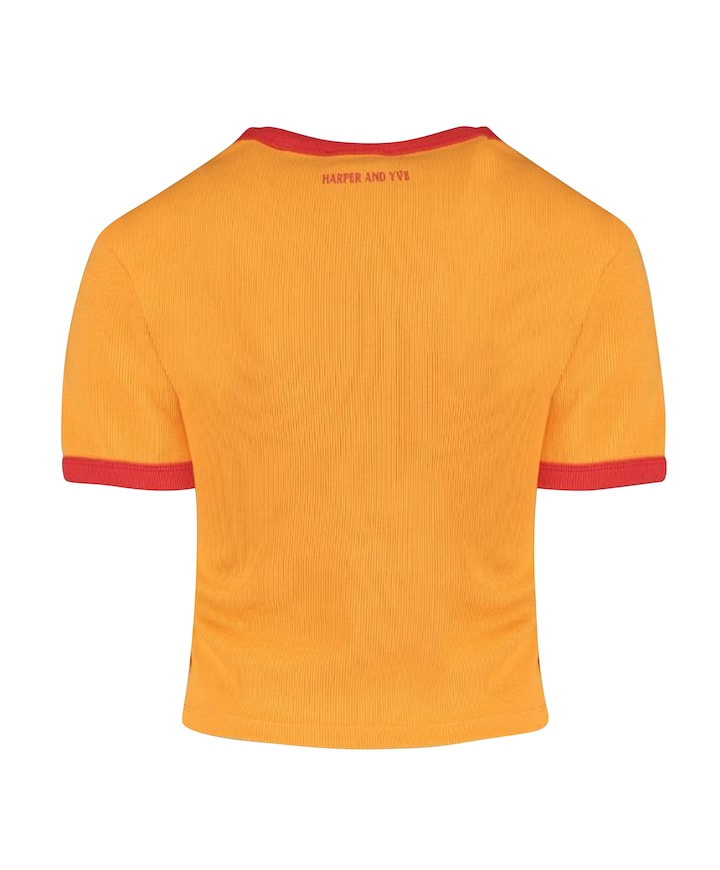 Dames T-shirt oranje