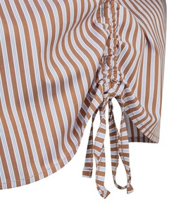 Dames blouse bruin