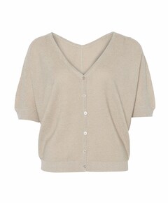 Dames vest beige