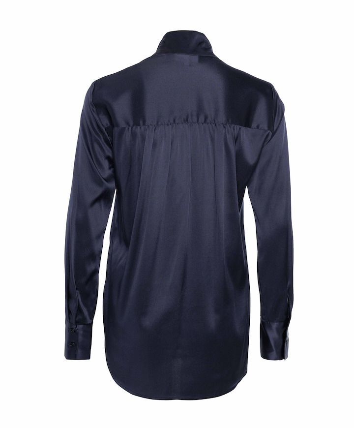 Blouse blauw