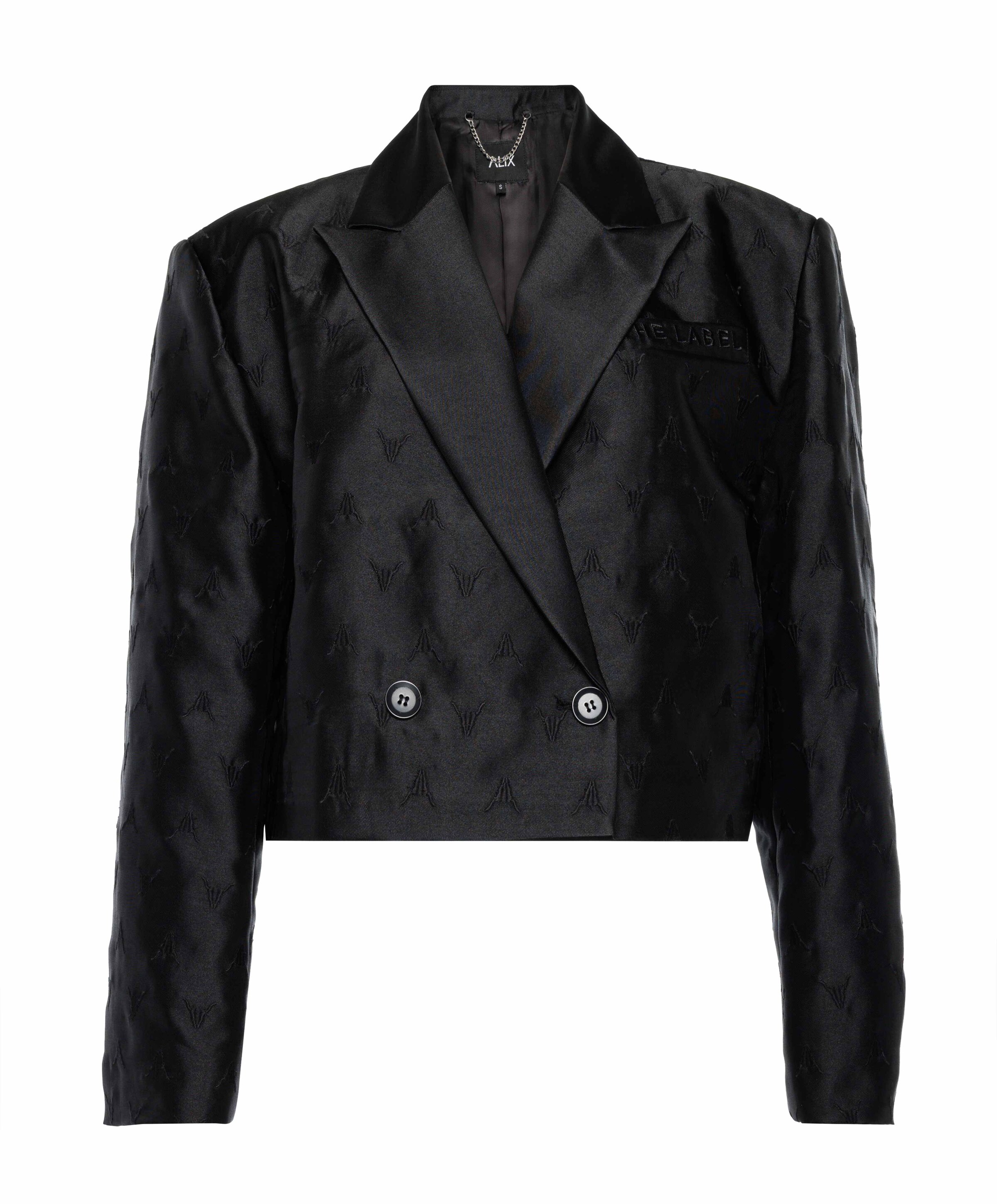 Dames blazer zwart