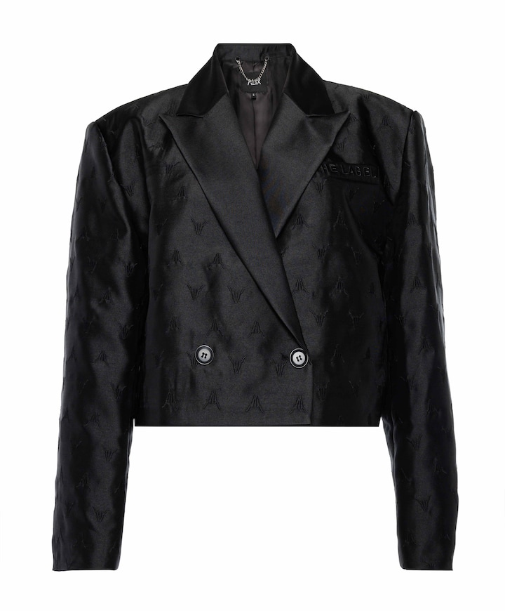 Dames blazer zwart