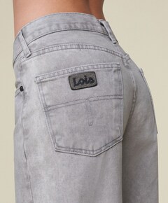 Skater Loose 7574 Mad Smoothic Glaced dames jeans grijs