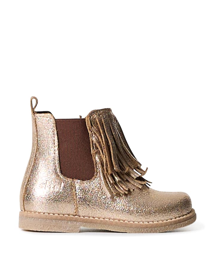 meisjes enkellaarzen goud