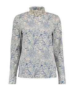 Dames longsleeve blauw
