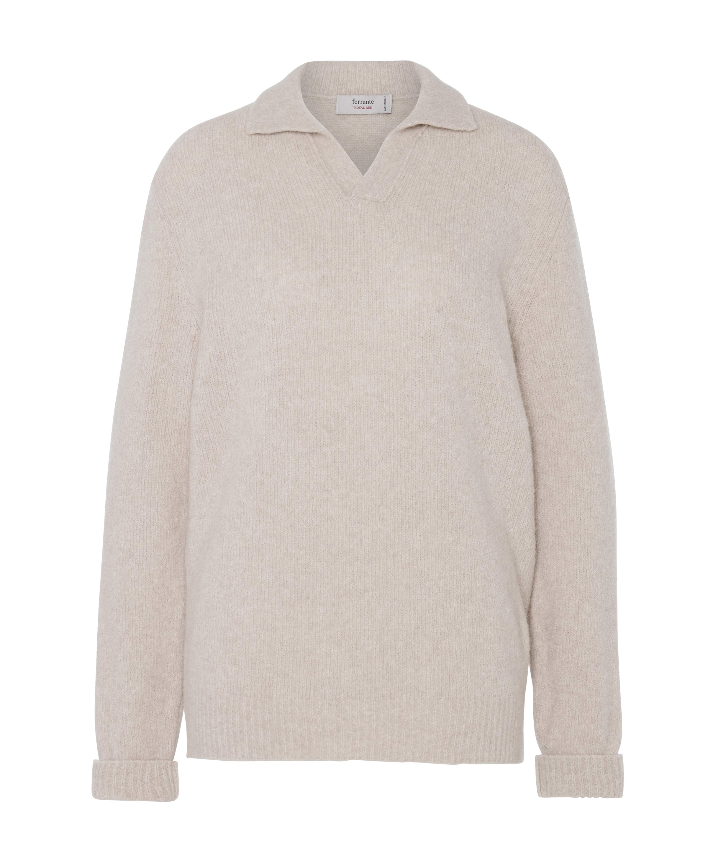 Heren trui beige