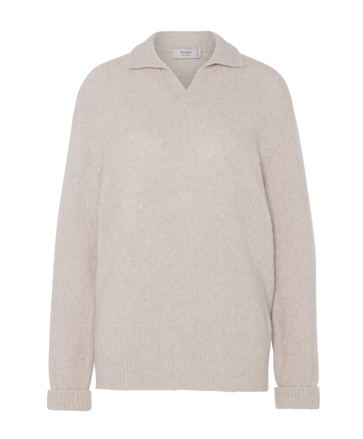 Heren trui beige