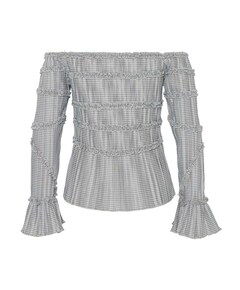 Dames blouse grijs