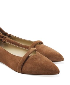 Lola Rose dames ballerina's bruin