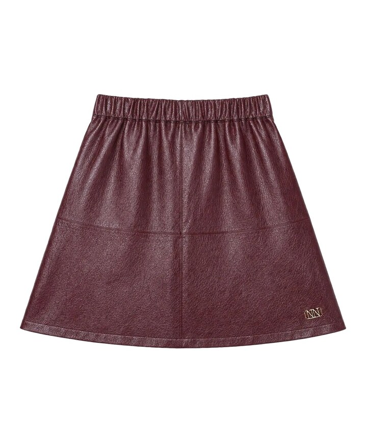 Meisjes rok bordeaux