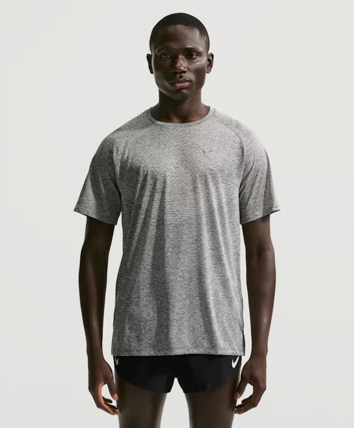 Heren t-shirt grijs