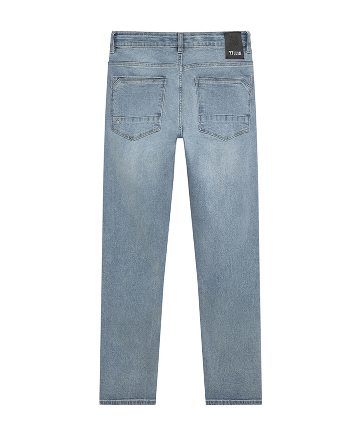 Straight Fit Jeans jongens jeans blauw