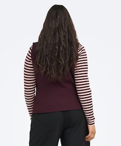 Dames gilet bordeaux
